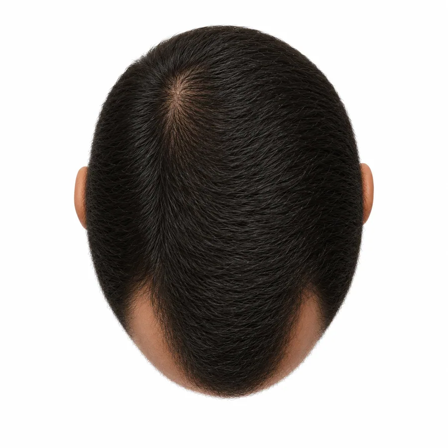 Stage II hair loss
